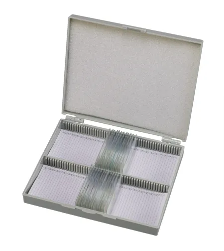 BRESSER Gatavie slaidi 25 gab. Kaste