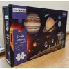Solar System. Interactive Wooden Puzzle Latvian