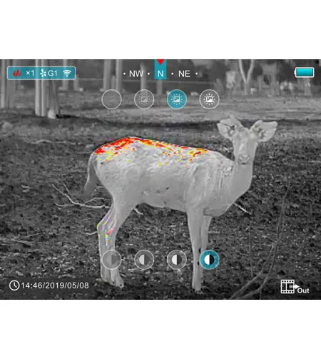 Thermal Imaging Rifle Scope INFIRAY Saim SCH50 Series