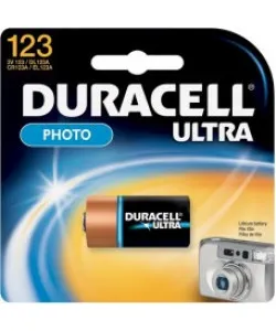 Duracell Ultra 123 DL123A / CR123A ELF 123A 3V Lithium 1 gab.