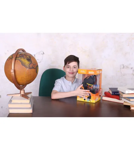 Микроскоп National Geographic 40–640x с эксперимент. комплектом и адаптером для смартфона