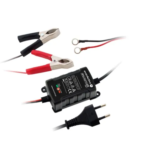 everActive CBC-1 6V/12V 1000mA pilnībā automātisks lādētājs akumulatoriem līdz 1.1Ah+ (lai