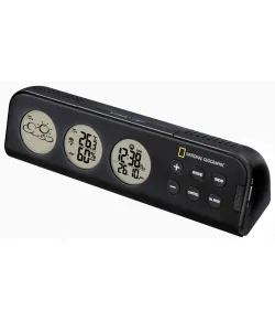 Bresser National Geographic Laika Stacija, 3 displeji