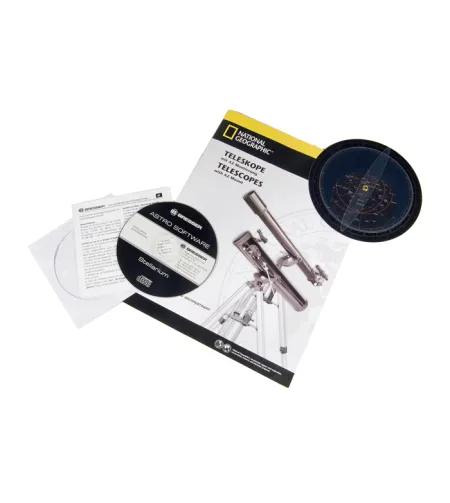 Teleskops National Geographic Newtonian 114/ 900 AZ ar statīvu