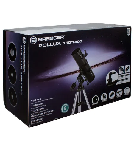 Bresser Pollux-SKY 150/1400 EQ3 Telescope