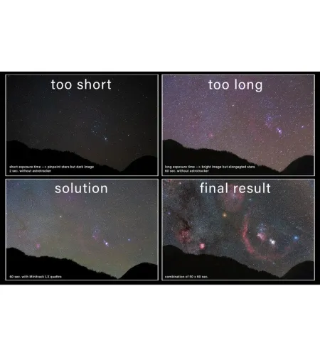 "Omegon" laikiklis "MiniTrack LX Quattro NS