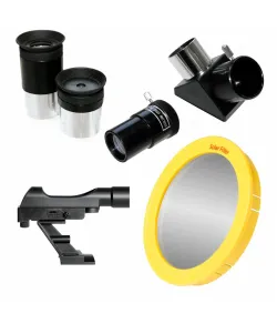 Telescope Bresser Quasar  80/900 >160x with Smartphone Adapter and sun filter