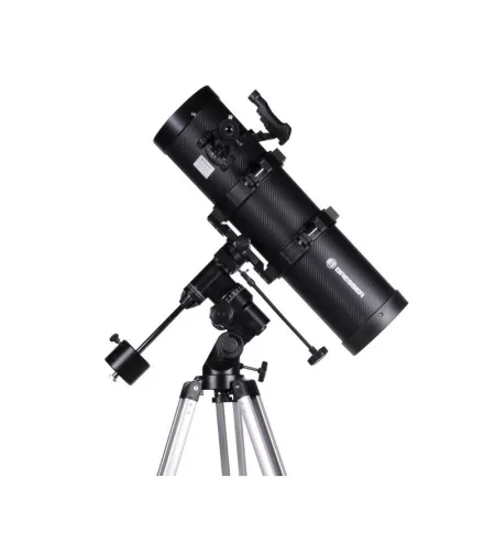 BRESSER Telescope SKY - Spica 130/650 EQ3 - parabolic Reflector with Smartphone Camera Ada