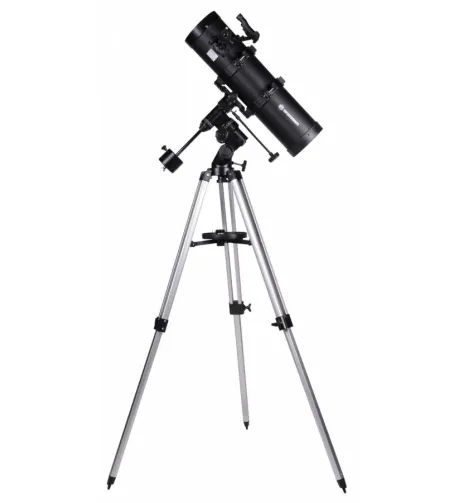 BRESSER Telescope SKY - Spica 130/650 EQ3 - parabolic Reflector with Smartphone Camera Ada