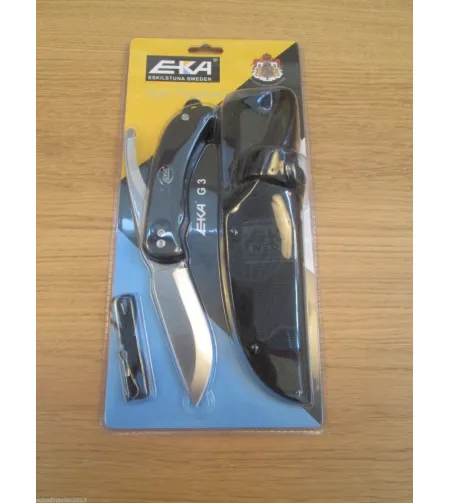 EKA Swingblade G3 trešās paaudzes divpusēja asmeņa mednieka nazis
