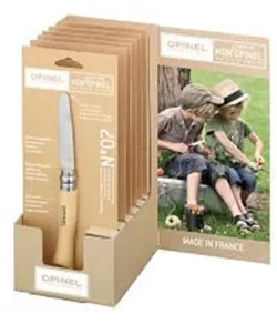 KNIFE OPINEL BLISTER ROUND ENDED NR 7