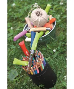 KNIFE OPINEL BLISTER ROUND ENDED RED NR 7