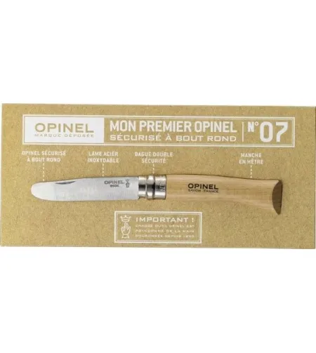 НОЖ OPINEL №07 MY FIRST OPINEL NATURAL
