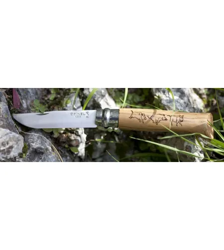 НОЖ OPINEL N&deg;08 ANIMALIA WILD BOAR (КАБАН)