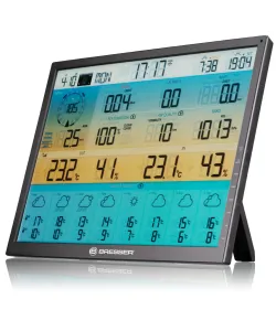 BRESSER 8-päevane 4CAST XL WIFI ilmakeskus 7-in-1