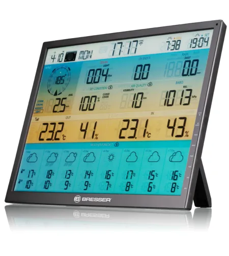 BRESSER 8-päevane 4CAST XL WIFI ilmakeskus 7-in-1