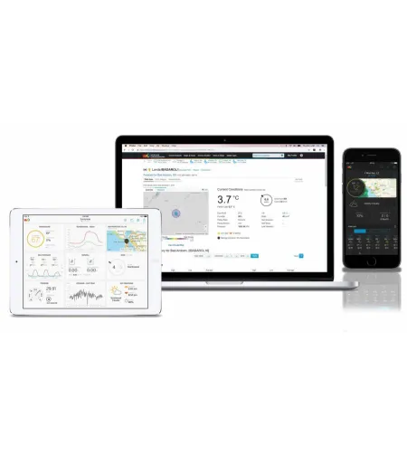 Orų centras su spalvotu ekranu EXPLORE SCIENTIFIC Professional WIFI 5-in-1 V