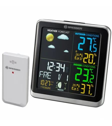 Weather Station Bresser ClimaTemp TB with LCD colour display