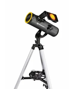 Teleskoop BRESSER Solarix 76/350 18 - 175x koos päikesefiltriga ja nutitelefoni hoidja