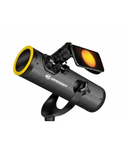 Teleskoop BRESSER Solarix 76/350 18 - 175x koos päikesefiltriga ja nutitelefoni hoidja