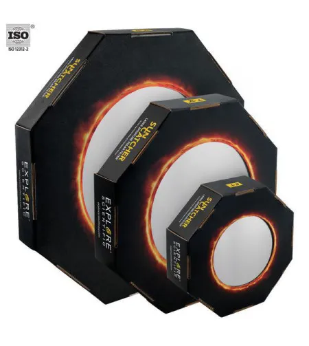 Telescope Solar Filter EXPLORE SCIENTIFIC Sun Catcher for 110-130mm