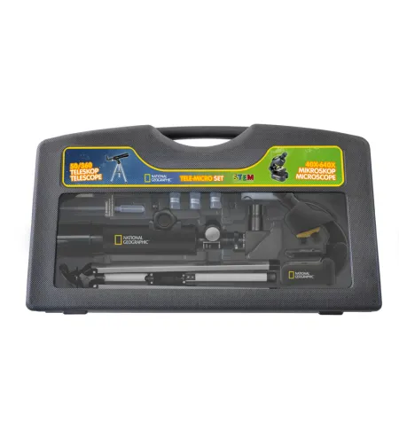 Комплект компактный телескоп + микроскоп
