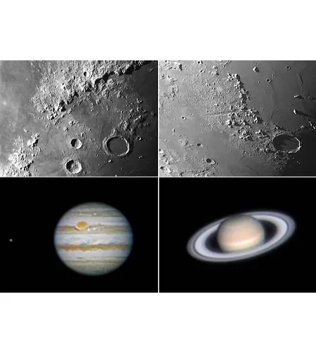 „Deep-Sky&ldquo; kamera ir vedlys 1.25" Full HD BRESSER