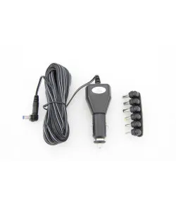 12V automašīnas akumulatora vads (3m) automašīnas cigarešu šķiltavu ligzdām, Omegon