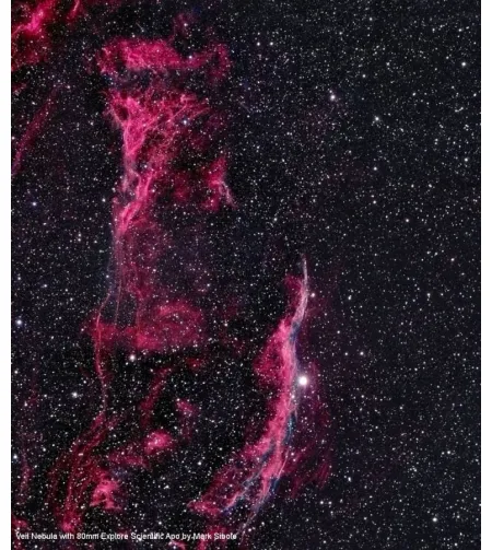 Teleskoop ED APO 80mm f/6 FCD-1 Alu 2" R&P Focuser, EXPLORE SCIENTIFIC