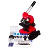 Microscope Bresser Junior Biolux SEL 40–1600x, red