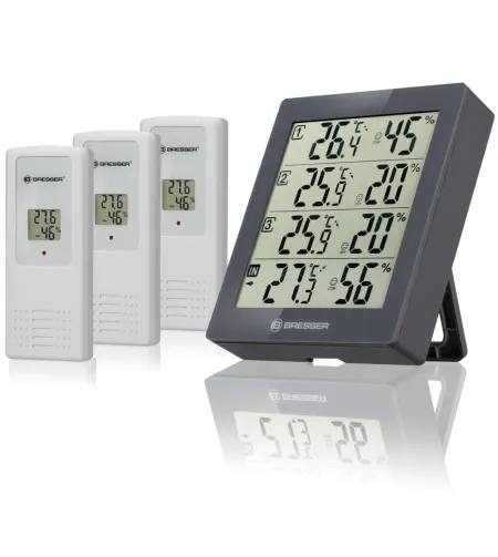 BRESSER Temeo Hygro Quadro pelēks