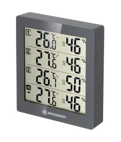 BRESSER Temeo Hygro Quadro pelēks