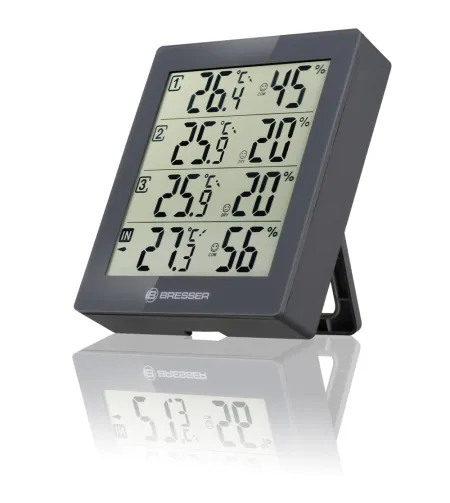 BRESSER Temeo Hygro Quadro pelēks