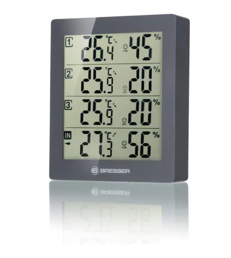 BRESSER Temeo Hygro Quadro pelēks