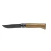 Knife Opinel Black Oak Nr 8 Stainless Steel