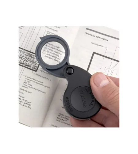 Padidinamasis stiklas TriView 3x/5.5x/8.5x, Carson