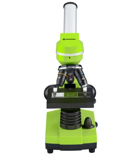 Microscope Bresser Junior Biolux SEL 40–1600x, green