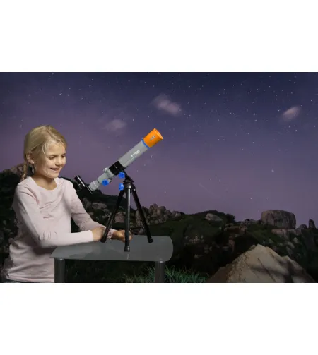 Juunioride laste teleskoop objektiivse läbimõõduga 40 mm, BRESSER