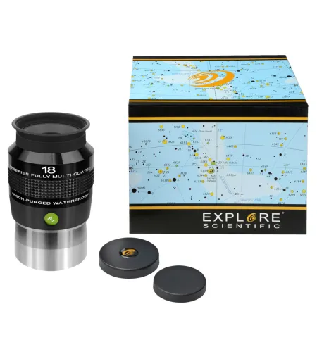 Okulārs 18mm (2") 82&deg; Ar, EXPLORE SCIENTIFIC