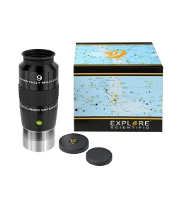 Okulārs 9 mm (2 ") EXPLORE SCIENTIFIC 100 &deg; Ar