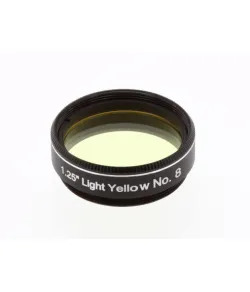 Filter 1.25" EXPLORE SCIENTIFIC  Light Yellow No.8