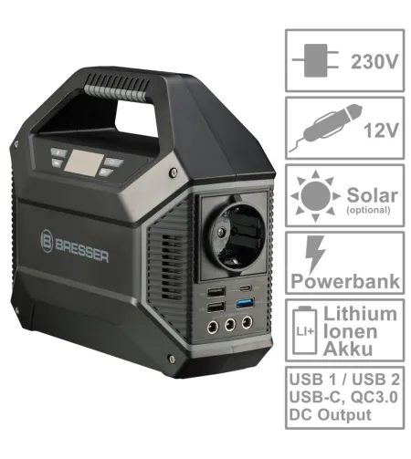 Portable Power Supply, 100 Watt, BRESSER
