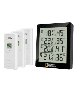 Термо / ареометр, черный, 4 результата измерений, NATIONAL GEOGRAPHIC