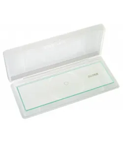 BRESSER Blank Slide with 1/100 mm scale