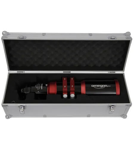 Telescope apochromatic refractor Pro APO AP 104/650 ED OTA + 2'' Field Flattener, Omegon
