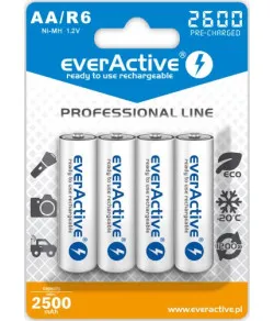 everActive Ni-MH R6 AA 2600 mAh Professional Line