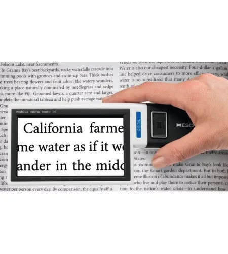 Padidinamasis stiklas mobilux, DIGITAL, Touch HD, elekt. Sehhilfe, Eschenbach