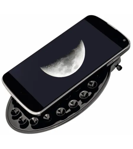 BRESSER Telescope Spica 130/1000 EQ3 - Reflector with Smartphone Adapter