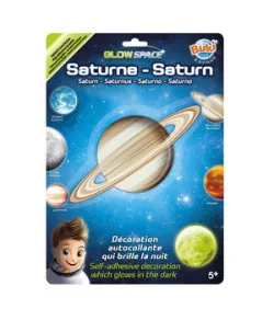 Фосфоресцентная наклейка 3D Planet - Saturn, Buki