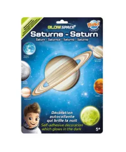 Phosphorescent sticker 3D Planet - Saturn, Buki